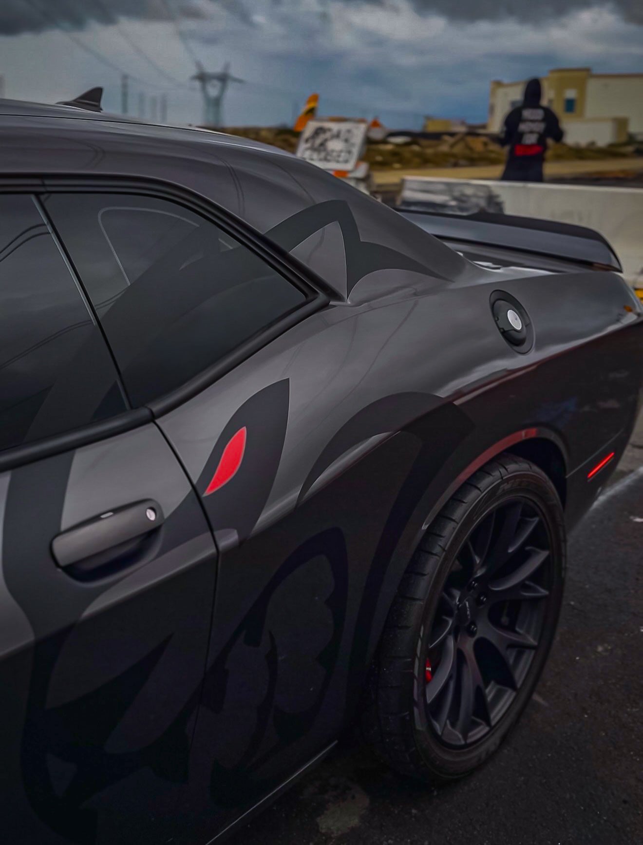 Hellcat SRT Side Decals - 2-piece set