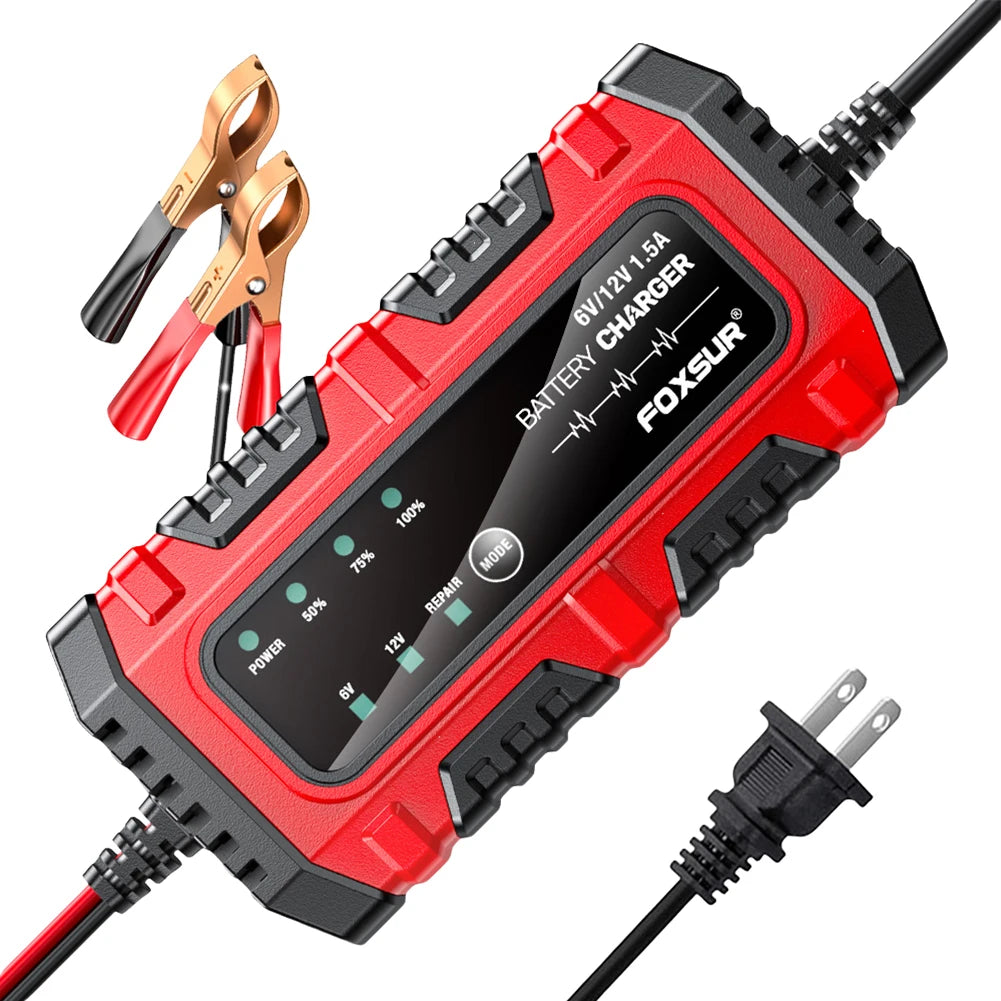 Car Battery Charger Car/Motorcycle/Truck/Boat/SUV