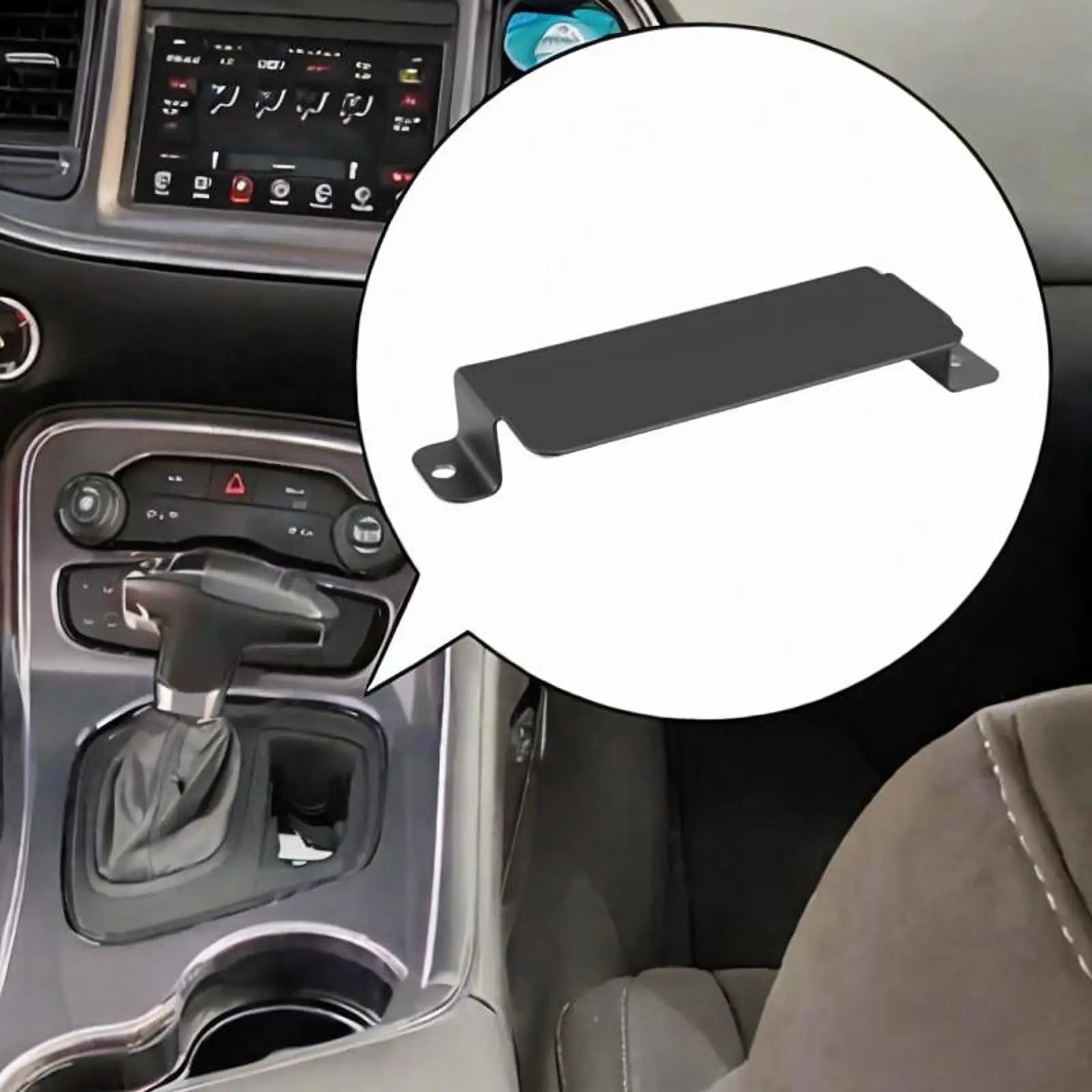 Neutral Cover Plate for Dodge Charger / Challenger 15-23 High Strength Metal