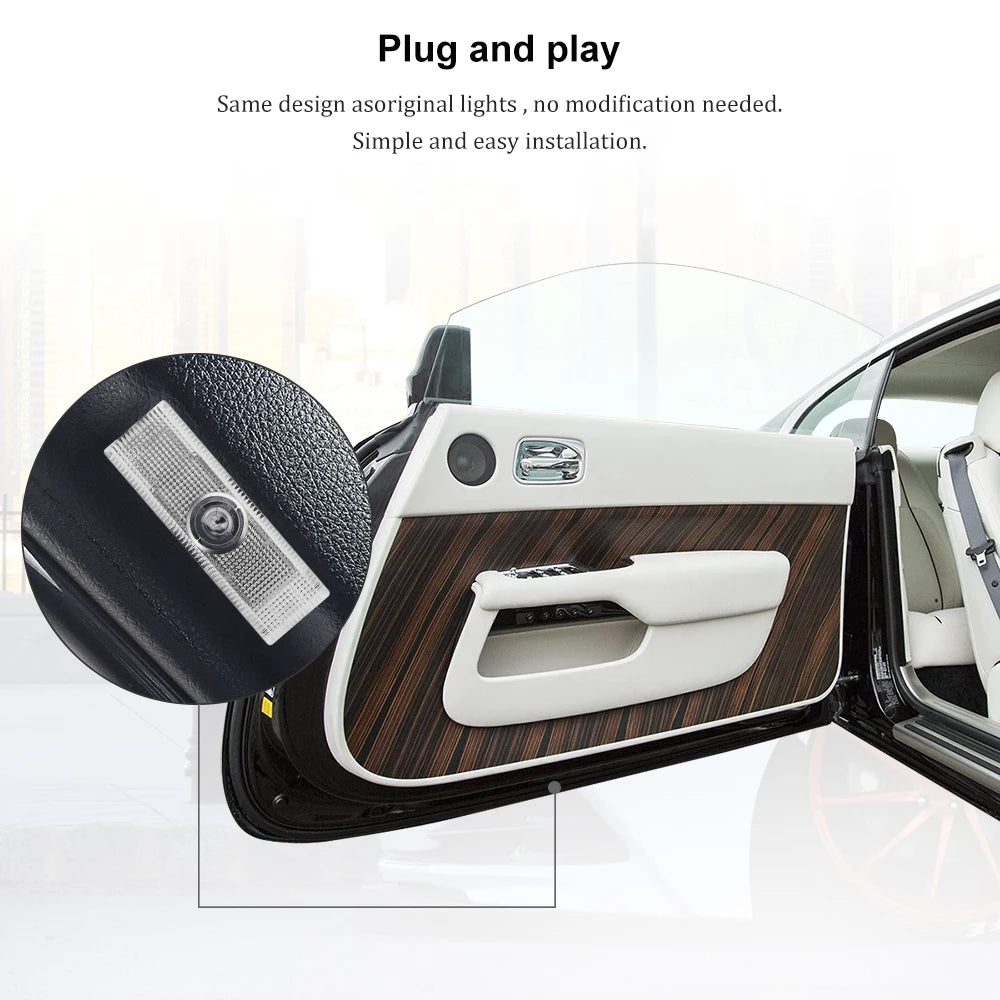 Welcome Light SCAT PACK Shadow Light For Dodge Challenger 2008-2019 SRT 2013-19