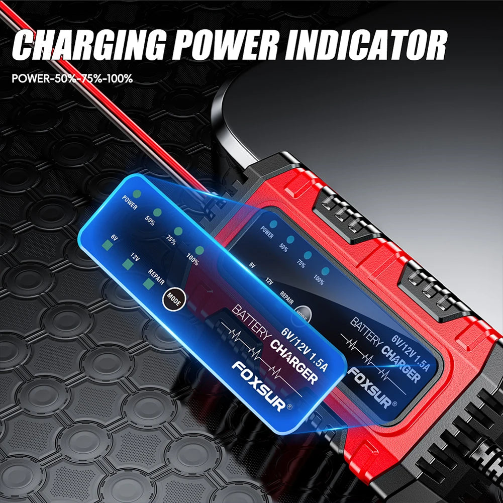 Car Battery Charger Car/Motorcycle/Truck/Boat/SUV
